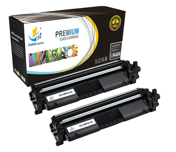 Catch Supplies Replacement HP HP-17A Standard Yield Toner Cartridge - 2 Pack