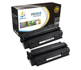 Catch Supplies Replacement HP Q2613X High Yield Black Toner Cartridge Laser Printer Toner Cartridges - Two Pack