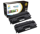 Catch Supplies Replacement HP CE505X High Yield Black Toner Cartridge Laser Printer Toner Cartridges - Two Pack