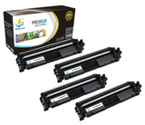 Catch Supplies Replacement HP HP-17A Standard Yield Toner Cartridge - 4 Pack