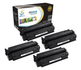Catch Supplies Replacement HP Q2613A Standard Yield Laser Printer Toner Cartridges - Four Pack