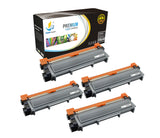 Catch Supplies Replacement Brother TN-660 Standard Yield Laser Printer Toner Cartridges - Four Pack