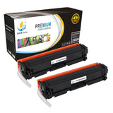 Catch Supplies Replacement HP CF400X High Yield Black Toner Cartridge Laser Printer Toner Cartridges - Two Pack