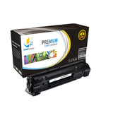 Catch Supplies Replacement HP CF283A Jumbo Yield Black Toner Cartridge Laser Printer Toner Cartridges - Two Pack