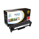 Catch Supplies Replacement HP CF380A,CF381A,CF382A,CF383A Standard Yield Laser Printer Toner Cartridges - Four Pack