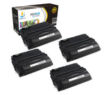Catch Supplies Replacement HP Q5942X High Yield Black Toner Cartridge Laser Printer Toner Cartridges - Four Pack