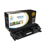 Catch Supplies Replacement HP CE505A Standard Yield Laser Printer Toner Cartridges - Two Pack