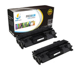Catch Supplies Replacement HP CF280X High Yield Black Toner Cartridge Laser Printer Toner Cartridges - Two Pack