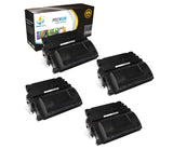 Catch Supplies Replacement HP CF281X High Yield Black Toner Cartridge Laser Printer Toner Cartridges - Four Pack