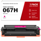 Compatible Canon 067H Magenta High Yield Toner Cartridge With Chip, For Color imageCLASS LBP632Cdw LBP633Cdw MF653Cdw MF654Cdw MF656Cdw Printers