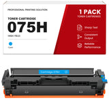 Compatible Canon 075H Cyan Toner Cartridge, High Yield