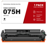 Compatible Canon 075H Black Toner Cartridge - Smart Chip with Toner level Display, High Yield