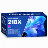 Compatible HP 218X Magenta High Yield Toner Cartridge W2183X, 1-Pack, for HP Color LaserJet Pro 3201dw and MFP 3301 Series
