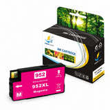 Firmware-Safe Compatible HP 952XL Color Ink Cartridges with Upgraded Chips, High Yield, 3-Pack / 1-Pack, for HP OfficeJet Pro 7740 and 8710 Printers