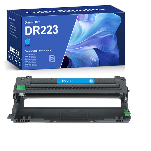 Compatible Brother DR223CL Cyan Drum Unit, for Brother HL-L3270CDW, HL-L3290CDW, MFC-L3710CW, MFC-L3770CDW