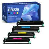 Compatible Brother DR229CL Drum Unit Set, 4-Pack, for Brother MFC-L3780CDW, HL-L3280CDW, HL-L3220CDW, MFC-L3720CDW