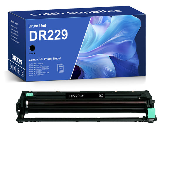 Compatible Brother DR229CL Black Drum Unit, for Brother MFC-L3780CDW, HL-L3280CDW, HL-L3220CDW, MFC-L3720CDW