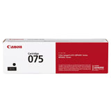 Canon 075 075H Black Toner Cartridge - Works with Canon LBP646Cdw, MF663Cdw & MF665Cdw, Standard & High Yield, 1/2-Pack