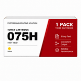 Compatible Canon 075H Yellow Toner Cartridge, Standard Yield