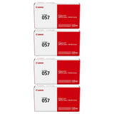 Canon 057 Black Toner Cartridge - Works with imageCLASS MF455dw, MF445dw & LBP226dw, Standard Yield, 1/2/4-Pack