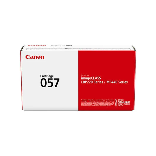 Canon 057 Black Toner Cartridge - Works with imageCLASS MF455dw, MF445dw & LBP226dw, Standard Yield, 1/2/4-Pack