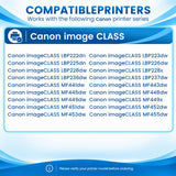 Canon 057 Black Toner Cartridge - Works with imageCLASS MF455dw, MF445dw & LBP226dw, Standard Yield, 1/2/4-Pack