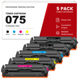 Compatible Canon 075 Toner Cartridges - Smart Chip with Toner level Display, Standard Yield