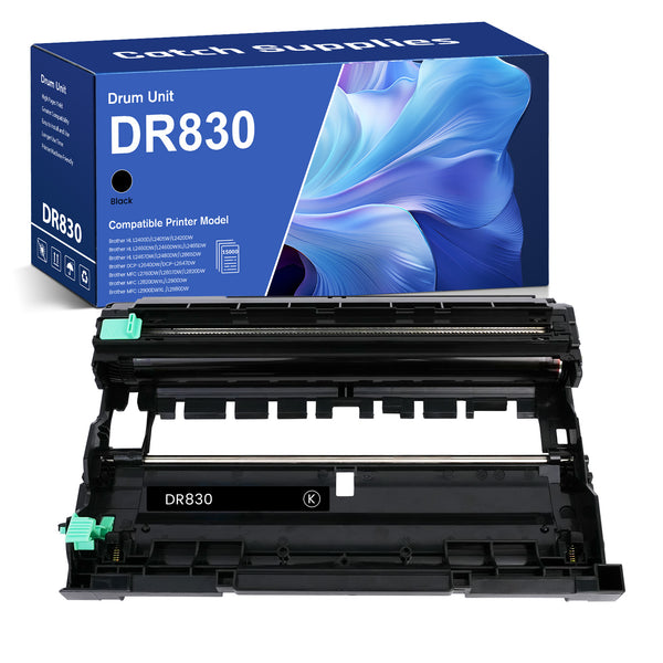 Compatible Brother DR830 Drum Unit, 1-Pack, for Brother HL-L2405W, HL-L2460DW, DCP-L2640DW, MFC-L2820DW