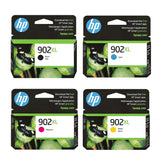 HP 902 902XL Ink Cartridge Combo Pack of 4 - Works with HP OfficeJet Pro 6978, 6968 - High Yield, Black, Cyan, Magenta & Yellow