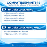 Compatible HP 202X CF500X-CF503X Toner Set, High Yield, With Chip, 4-Pack
