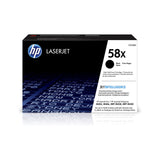 HP 58X CF258X Black Toner Cartridge - Works with LaserJet Pro M404dn, MFP M428fdn & M428dw, High Yield, 1/2-Pack