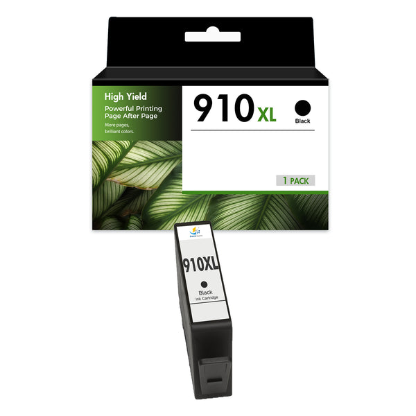 Compatible HP 910XL Black Ink Cartridge with Smart Chip, High Yield, 1-Pack, for HP OfficeJet Pro 8025e and HP OfficeJet 8015e Printers