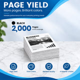 Compatible 2 Pack HP 952XL Black High Yield Ink Cartridge