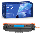 Compatible HP 210A Cyan Toner Cartridge W2101A, Standard Yield, with Chip, for HP 4201dn, 4201dw, 4301fdn, 4301fdw