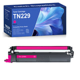 Compatible Brother TN229 Magenta Toner Cartridge TN229M, Standard Yield, with Chip, for Brother HL-L3220CDW, HL-L3295CDW, MFC-L3720CDW, MFC-L8395CDW