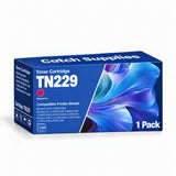 Compatible Brother TN229 Magenta Toner Cartridge TN229M, Standard Yield, with Chip, for Brother HL-L3220CDW, HL-L3295CDW, MFC-L3720CDW, MFC-L8395CDW