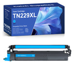 Compatible Brother TN229XL Cyan Toner Cartridge TN229XLC, High Yield, with Chip, for Brother DCP-L3560CDW, HL-L3300CDW, MFC-L3765CDW, MFC-L3780CDW