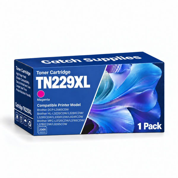 Compatible Brother TN229XL Magenta Toner Cartridge TN229XLM, High Yield, with Chip, for Brother HL-L3220CDW, HL-L3295CDW, MFC-L3720CDW, MFC-L8395CDW