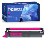 Compatible Brother TN229XXL Magenta Toner Cartridge, Super High Yield, with Chip, for Brother HL-L3295CDW, HL-L8245CDW, MFC-L3780CDW, MFC-L8395CDW