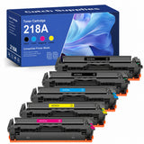 Compatible HP 218A Toner Cartridges W2180A W2181A W2182A W2183A for HP Color LaserJet Pro 3201dw and MFP 3301 Series