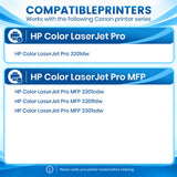 Compatible HP 218A Toner Cartridges W2180A W2181A W2182A W2183A for HP Color LaserJet Pro 3201dw and MFP 3301 Series