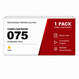 Compatible Canon 075 Yellow Toner Cartridge, Standard Yield