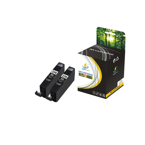 Catch Supplies Replacement Canon PGI-225 Standard Yield  Ink Cartridge - 2 Pack