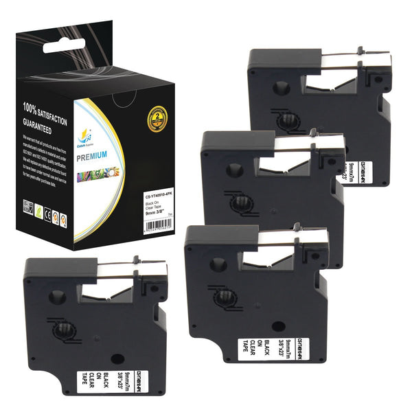Catch Supplies Replacement Dymo 40913 Labels Labeling Tape - Four Pack