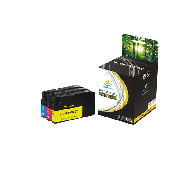 Catch Supplies Replacement Lexmark 200XL 14L0175,14L0176,14L0177 High Yield Ink Cartridge  - 3 Pack