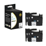 Catch Supplies Replacement Brother TZe-S231 Labels Labeling Tape - Two Pack
