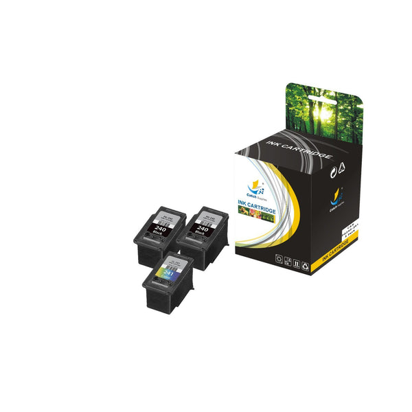 Catch Supplies Replacement Canon PG240 CL241 5204B001, 5208B001 Standard Yield Ink Cartridge - 3 Pack