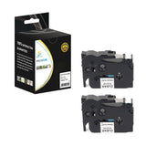 Catch Supplies Replacement Brother TZe-231 Labels Labeling Tape - Two Pack