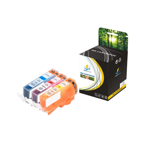 Catch Supplies Replacement Canon CLI221C, CLI221M, CLI221Y High Yield Ink Cartridge Ink Cartridge - Three Pack