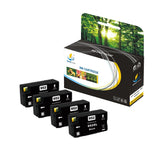 Compatible 4 Pack HP 952XL Black High Yield Ink Cartridge